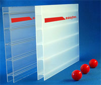 Stegplatten aus Acryl- / Plexiglas